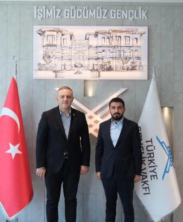 Hüseyin Yüksek’ten TÜGVA Genel Merkezi’ne ziyaret