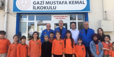 THK Sinop Şube yönetimi ilkokul öğrencileriyle buluştu