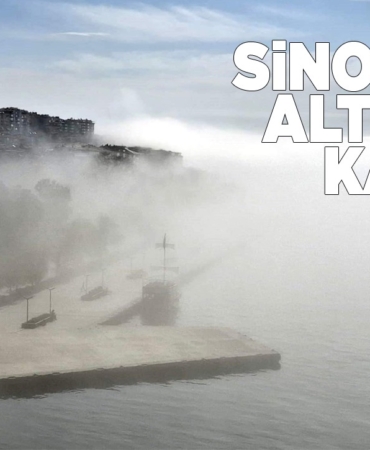 Sinop’u sis bulutu yuttu