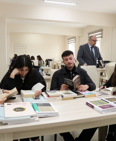 Sinop Üniversitesi “Türkiye Kitap Okuyor” etkinliğine katıldı