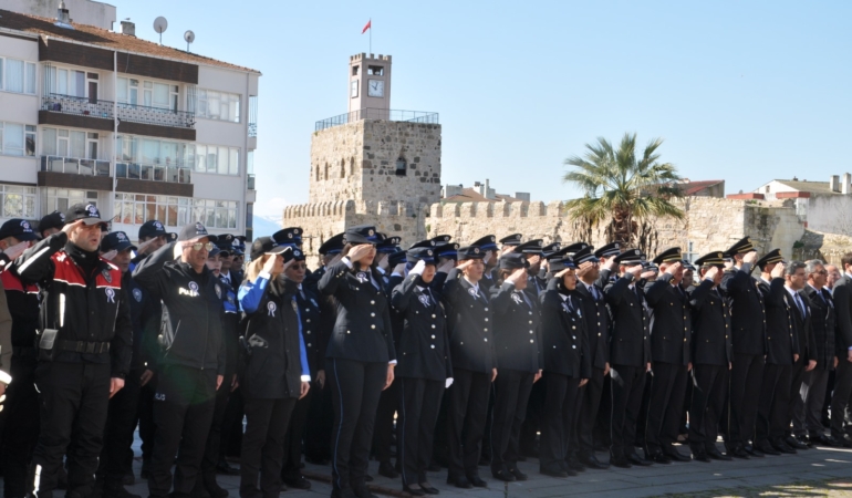 Sinop’ta Türk Polis Teşkilatının 180. kuruluş yıl dönümü kutlandı