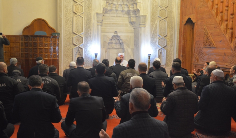 Polis Teşkilatı’nın kuruluş yıldönümünde mevlid-i şerif okundu