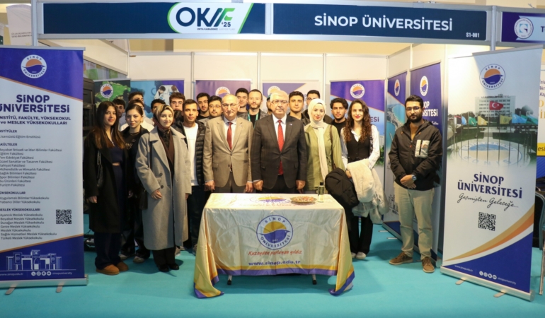 Sinop Üniversitesi, OKAF’25'de yerini aldı
