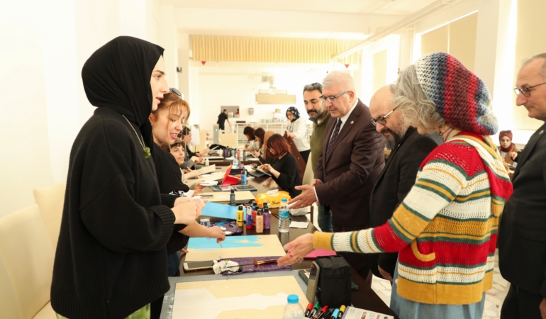 Sinop Üniversitesi’nde Dünya Sanat Günü etkinlikleri