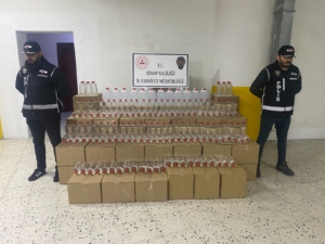 Sinop’ta kaçak alkol operasyonunda 1 kişi yakalandı