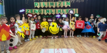 Sinop'ta anaokulu öğrencilerinden “Kavram Defilesi”