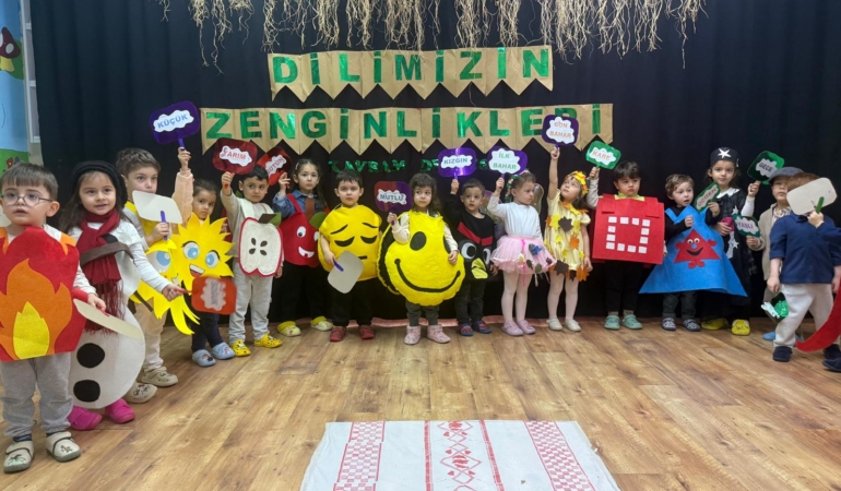Sinop’ta anaokulu öğrencilerinden “Kavram Defilesi”