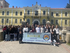 Sinop Fen Lisesi öğrencilerinden Balkanlar’a kültür gezisi