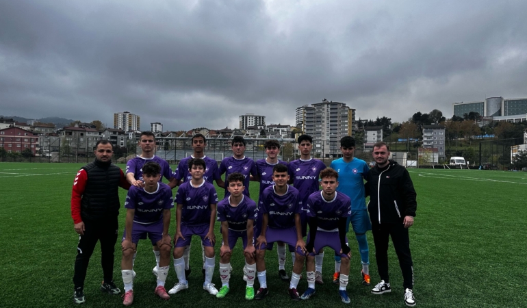 Sinop Spor U15, hazırlık maçında gücünü sergiledi