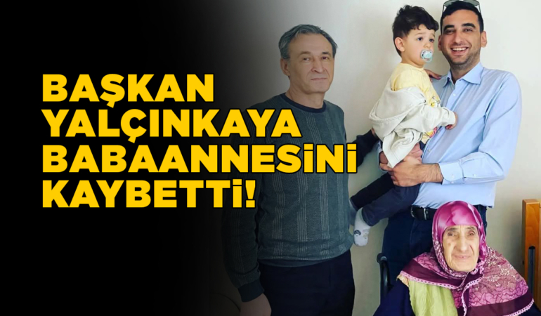 CHP Sinop İl Başkanı Yalçınkaya’nın acı günü