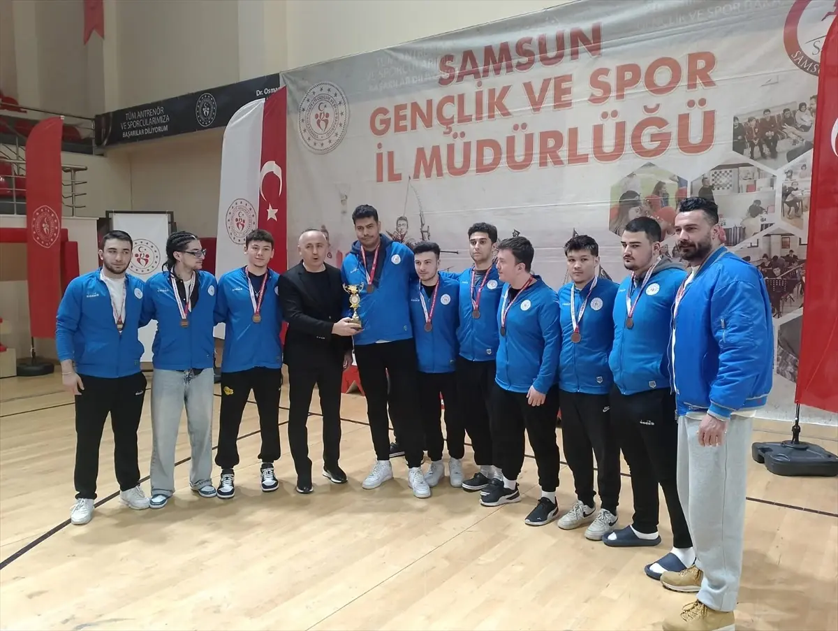YURT LİG Basketbol Şampiyonası Bafra'da Sona Erdi