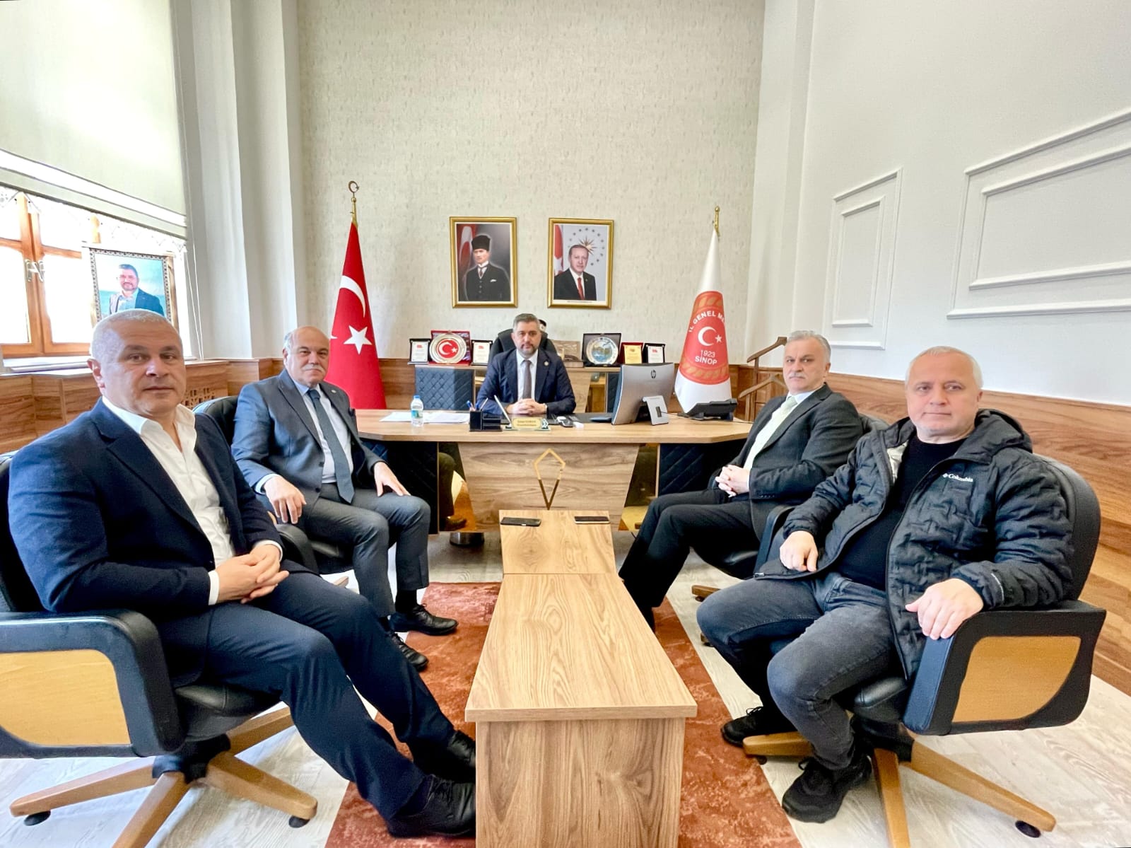 THK SİNOP ŞUBE YÖNETİMİ ZİYARETLERİNE DEVAM EDİYOR