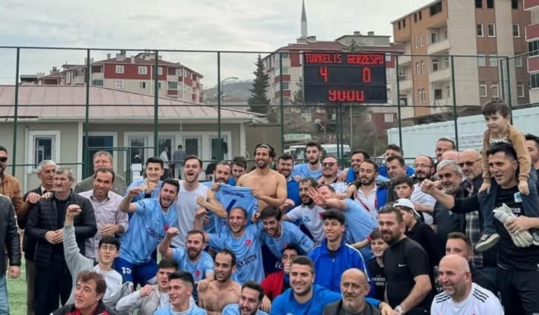 Türkelispor şampiyonluğu ilan etti