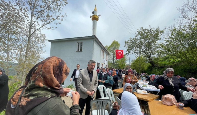Sinop’ta yapımı tamamlanan cami törenle ibadete açıldı