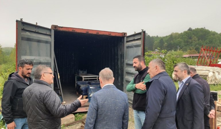 İlçelerde doğal gaz boru hattı projesi hızla ilerliyor