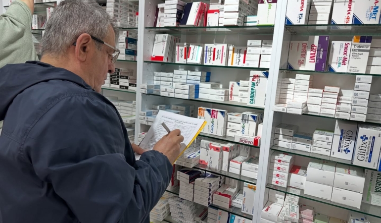 Sinop’ta eczanelere denetim yapıldı