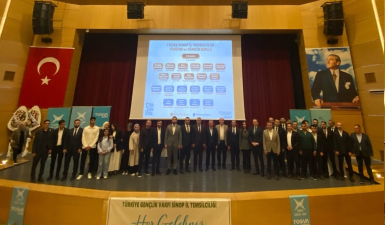 Sinop TÜGVA’da olağan genel kurul heyecanı yaşandı