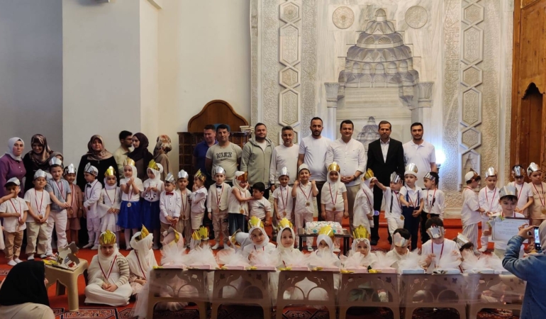 Sinop’ta minik yürekler Kur’an’la buluştu