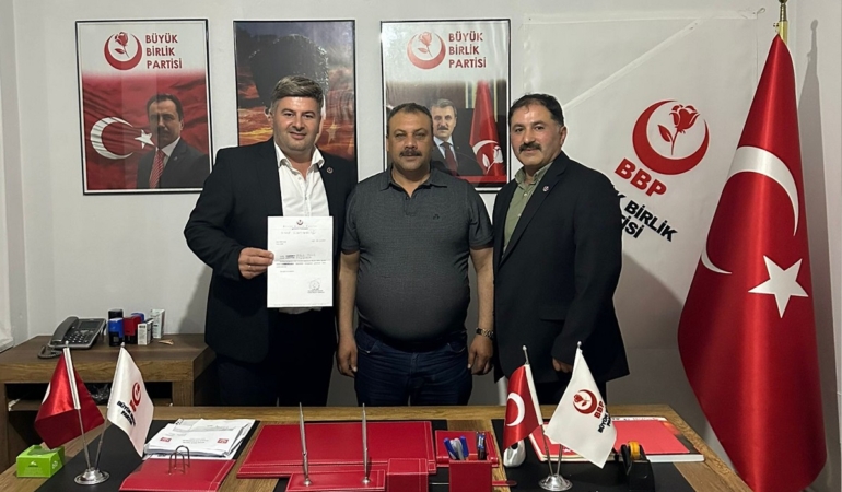 BBP Sinop’ta Yeni Atama: Kaya, Merkez İlçe Başkanı oldu