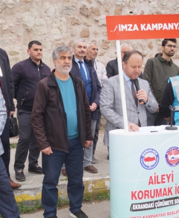 DİYANET-SEN’DEN AHLAKİ YOZLAŞMAYA KARŞI İMZA KAMPANYASI