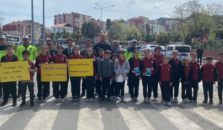 İlçede Trafik Haftası etkinliği yapıldı