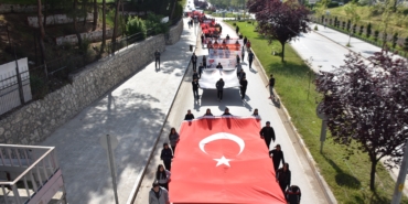 Boyabat'ta Gençlik Yürüyüşü düzenlendi