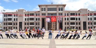 Boyabat'ta spor festivali yapıldı