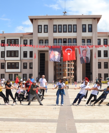 Boyabat'ta spor festivali yapıldı