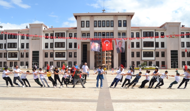 Gençlik Haftası’nda spor festivali yapıldı