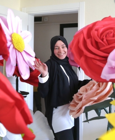 "Solmayan ??i??ek" hayali meslek sahibi yapt??