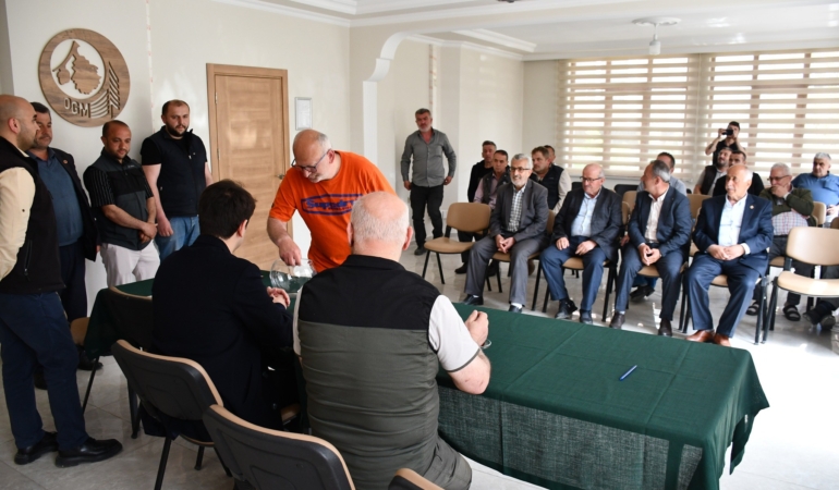 ORKÖY destekleri için kura çekimi yapıldı