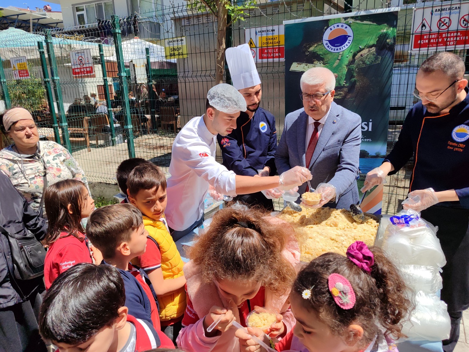 SİNOP'TA GASTRONOMİ ÖĞRENCİLERİ YARARINA ETKİNLİK