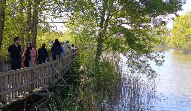 Acarlar Longozu, hafta sonu ziyaretçi akınına uğradı
