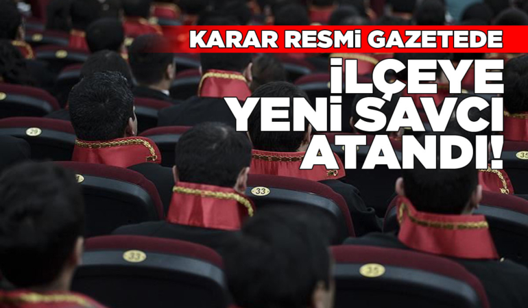 Ayancık’a yeni Cumhuriyet savcısı atandı