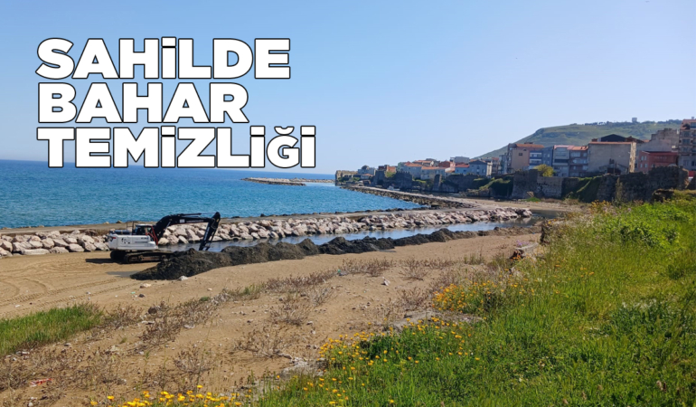 Kumkapı sahilinde düzenleme çalışması başlatıldı