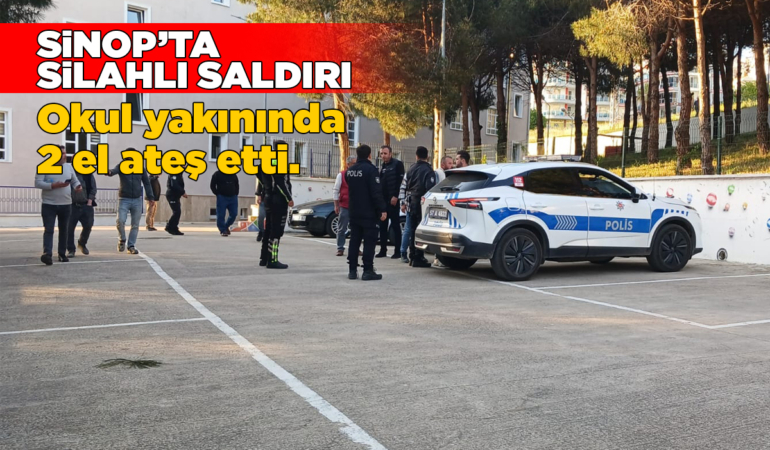 Sinop’ta silahlı yaralama