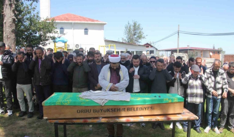 Cansız bedenine ulaşılan şahıs son yolculuğuna uğurlandı