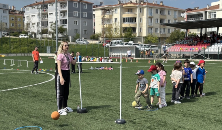 Çocuk oyunları etkinliği düzenlendi