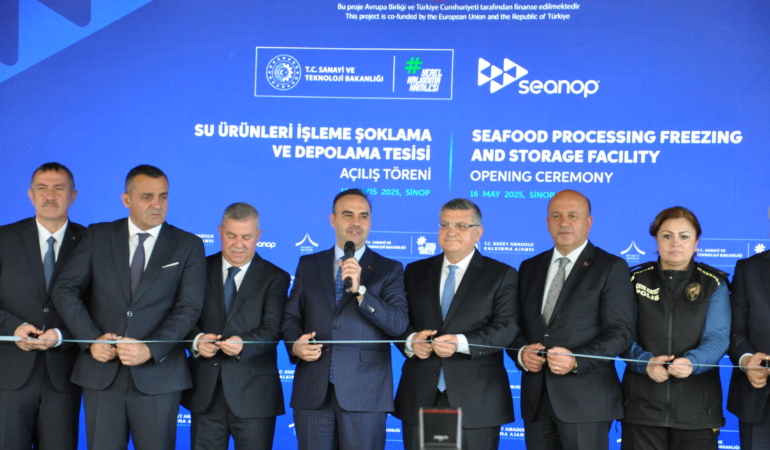 Bakan Kacır, Sinop’ta dev tesisin açılışını gerçekleştirdi
