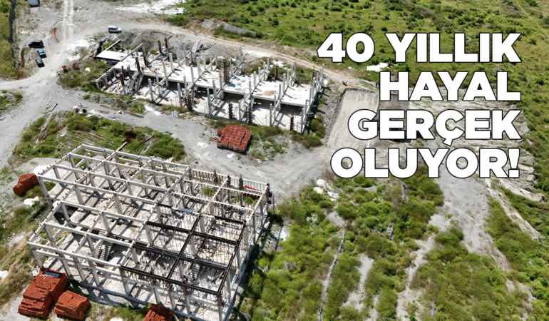 Durağan Küçük Sanayi Sitesi’nde 40 yıllık bekleyiş sona eriyor