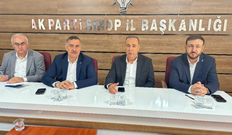 Sinop AK Parti’de İlçe Danışma Meclisi toplantıları