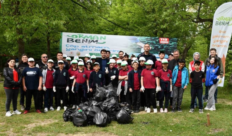 “Orman Benim” etkinliğiyle yangınlara dikkat çekildi