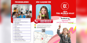 SİNOP ÖZEL BİLGİNLER KOLEJİ ANAOKULU AÇILDI