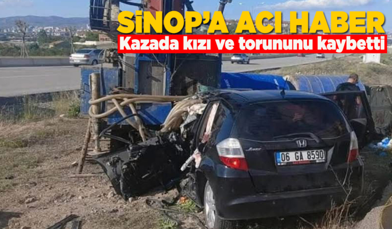 TEDAŞ eski ilçe şefinin kızı ve torunu hayatını kaybetti