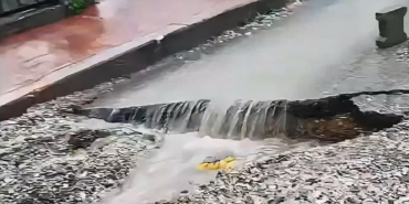 BOYABAT’TA YOL ÇÖKTÜ