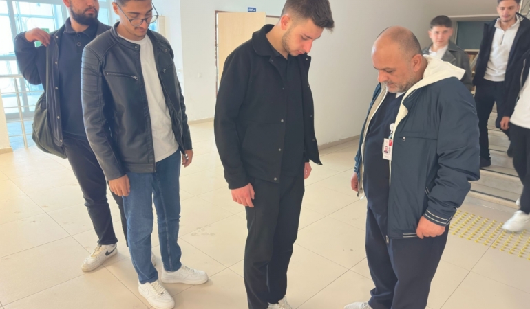 Sinop’ta sağlıklı yaşam için boy ve kilo ölçümü yapıldı