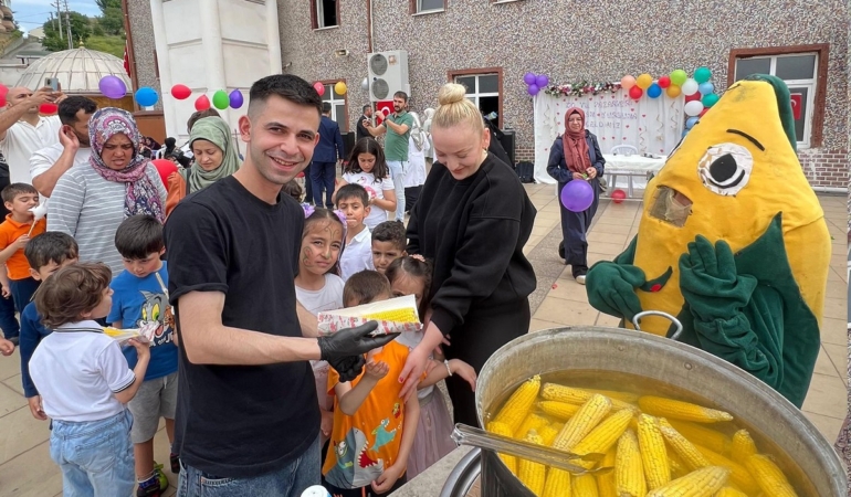 “Çılgın Mısırcı” özel çocuklar için Boyabat’a geliyor