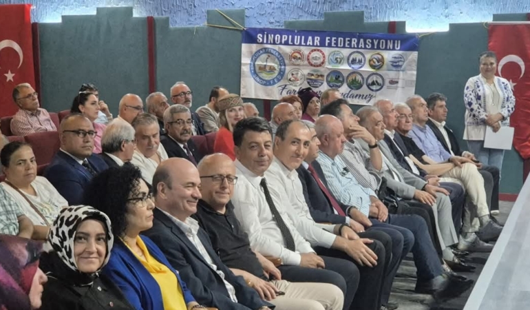 Ankara’daki Sinoplular 3. olağan genel kurula gitti