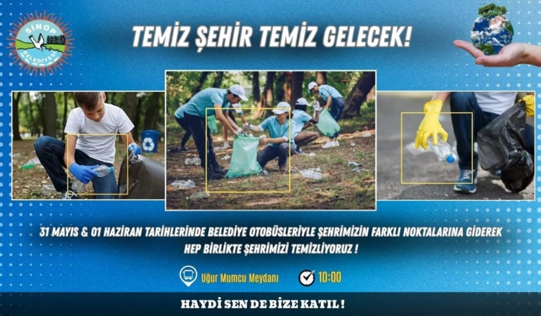 Belediyeden temizlik etkinliğine davet!