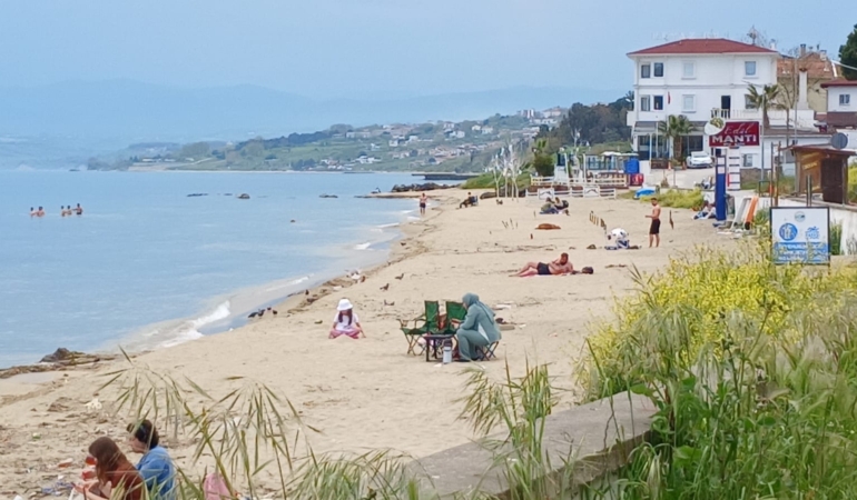 Sinop’ta deniz sezonu erken açıldı